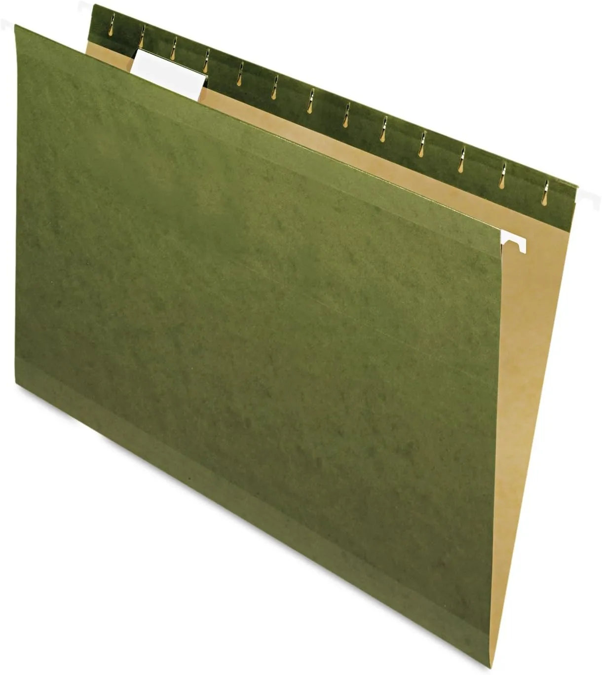 PENDAFLEX Reinforced Hanging File Folders, Legal Size, Standard Green