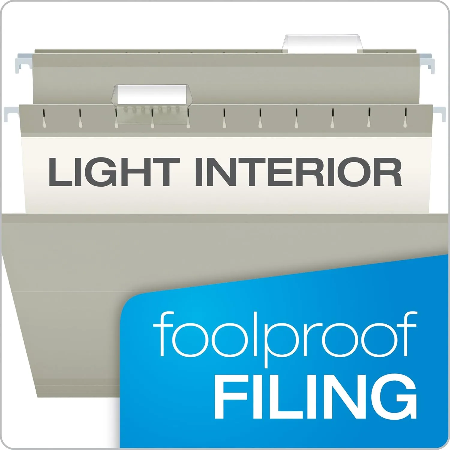 Pendaflex Reinforced Hanging File Folders, Letter Size