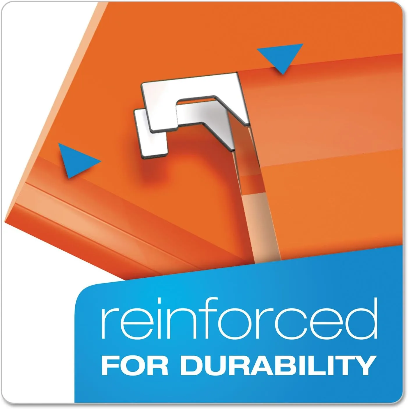 Pendaflex Reinforced Hanging File Folders, Letter Size
