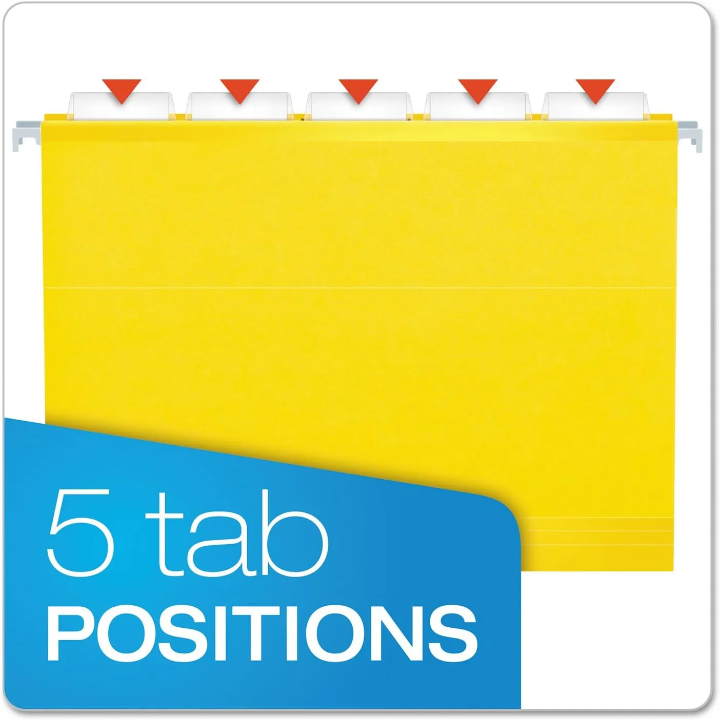 Pendaflex Reinforced Hanging File Folders, Letter Size