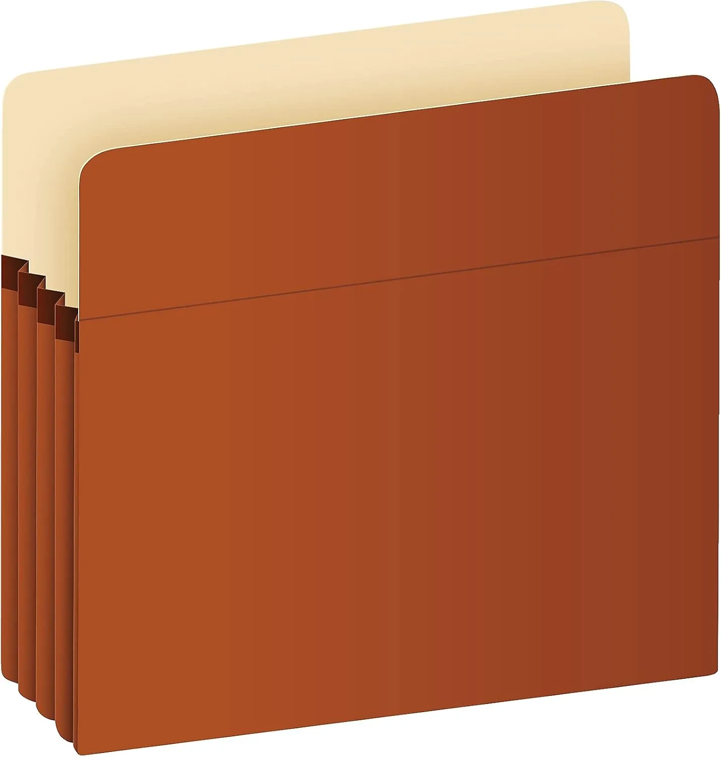 Pendaflex Smart Shield File Pockets, Letter Size, Redrope, 3 1/2in Expansion