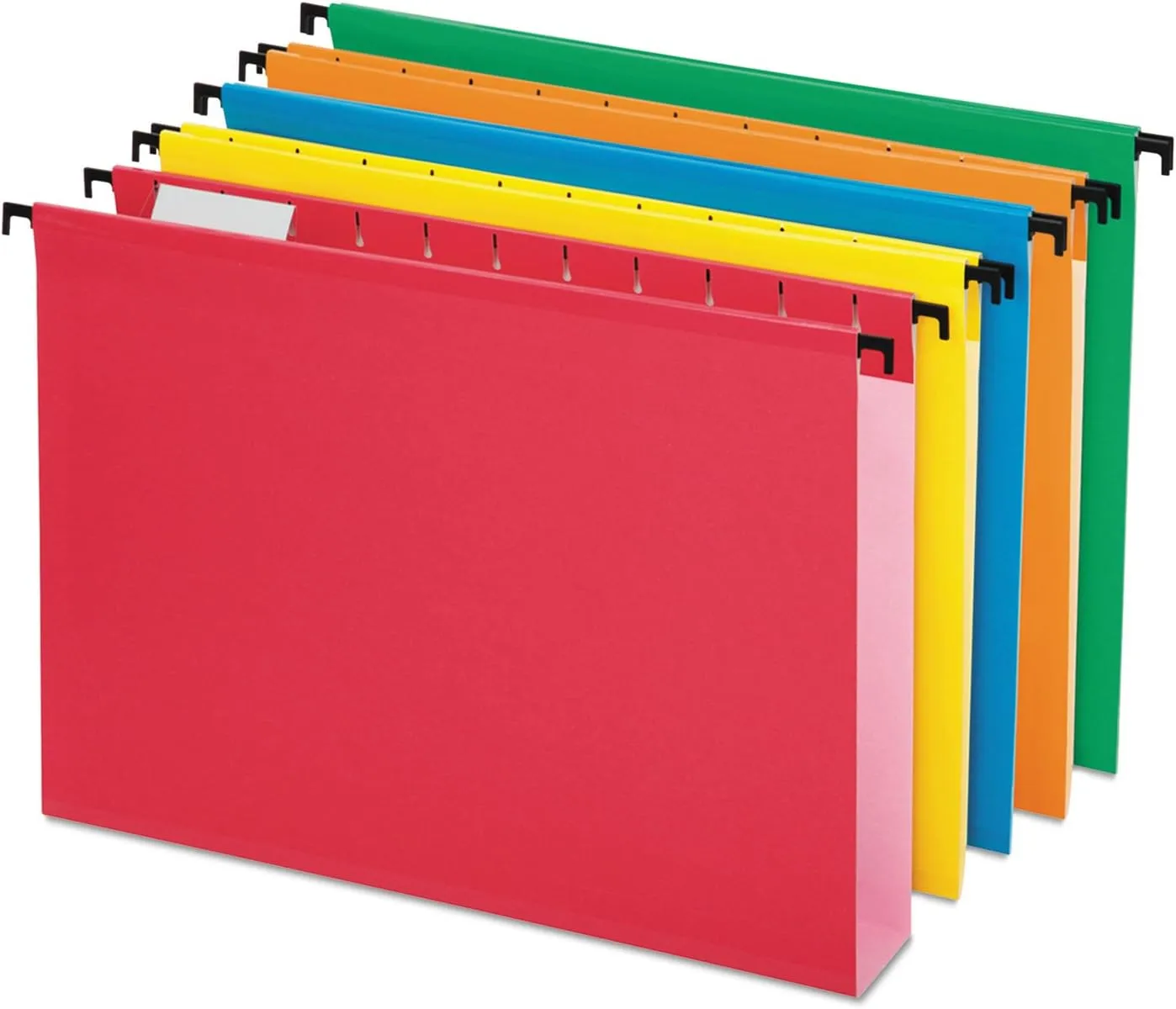 Pendaflex SureHook Extra Capacity Hanging Folders, Letter, Assorted, 20/Box