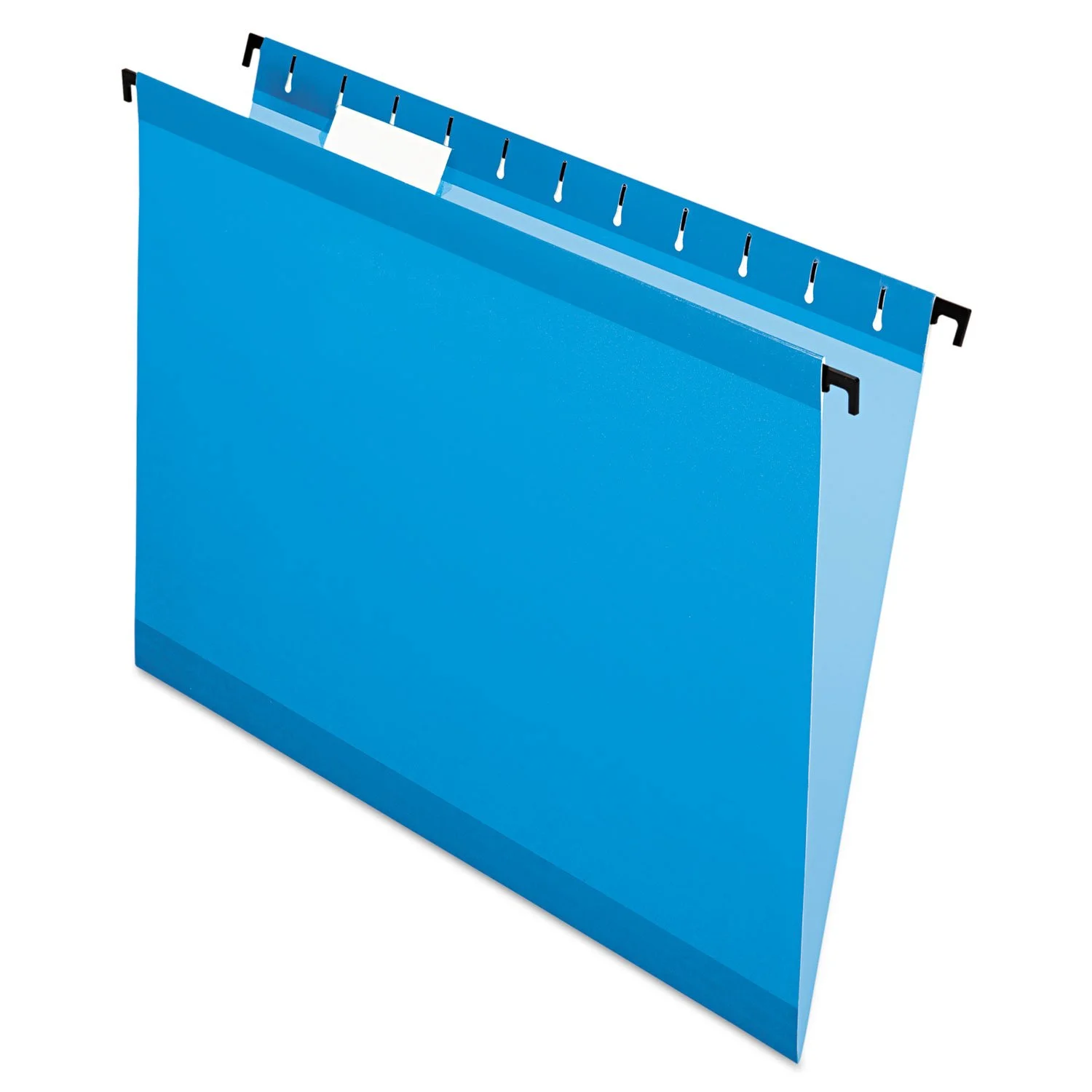 Pendaflex SureHook Reinforced Hanging Folders, Letter Size, 1/5-Cut Tabs, Blue - 20/Box
