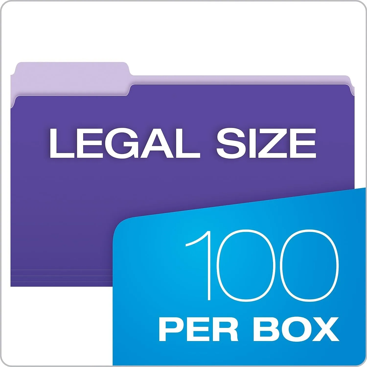 Pendaflex Interior File Folders, 1/3-Cut Top Tab, Legal