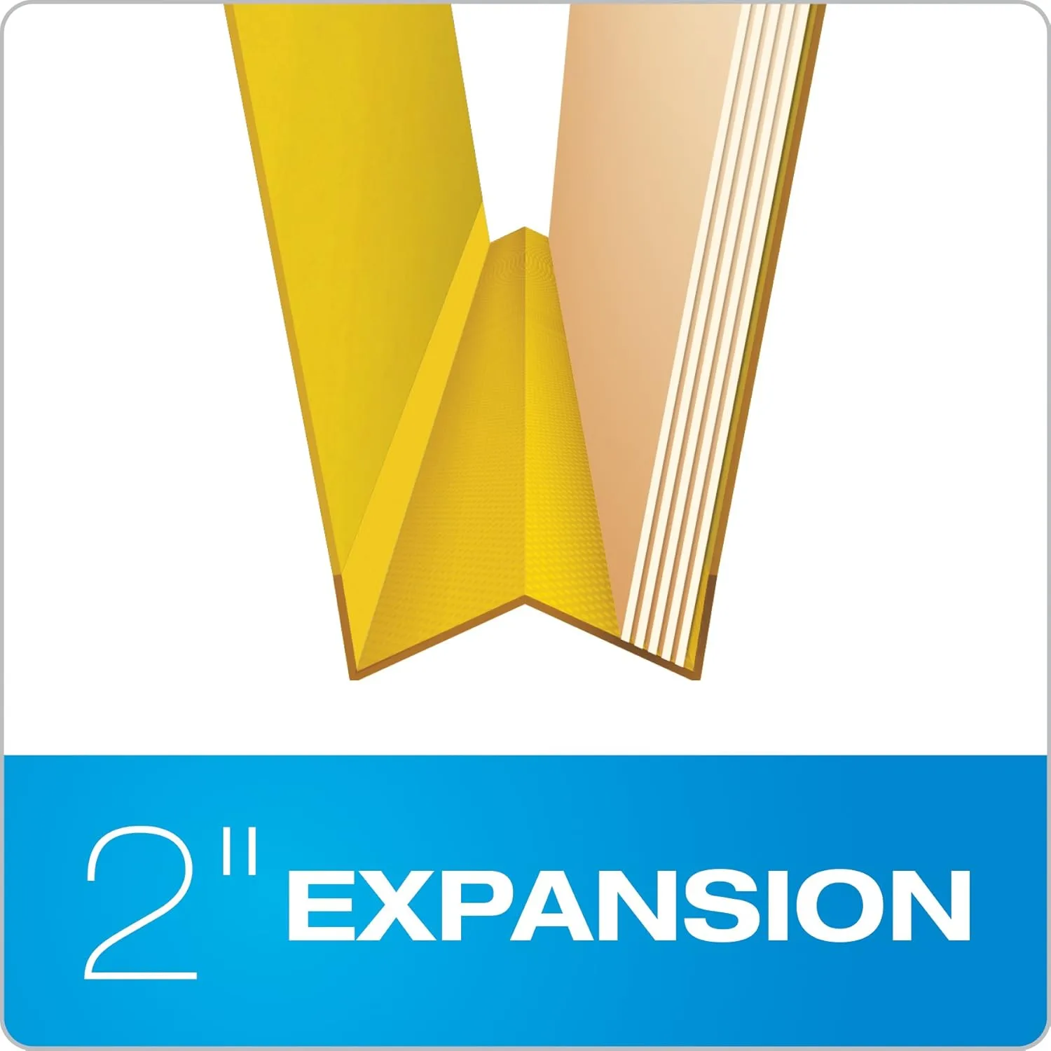 Pendaflex Hanging Employee/Personnel Folders, Letter, 2" Expansion