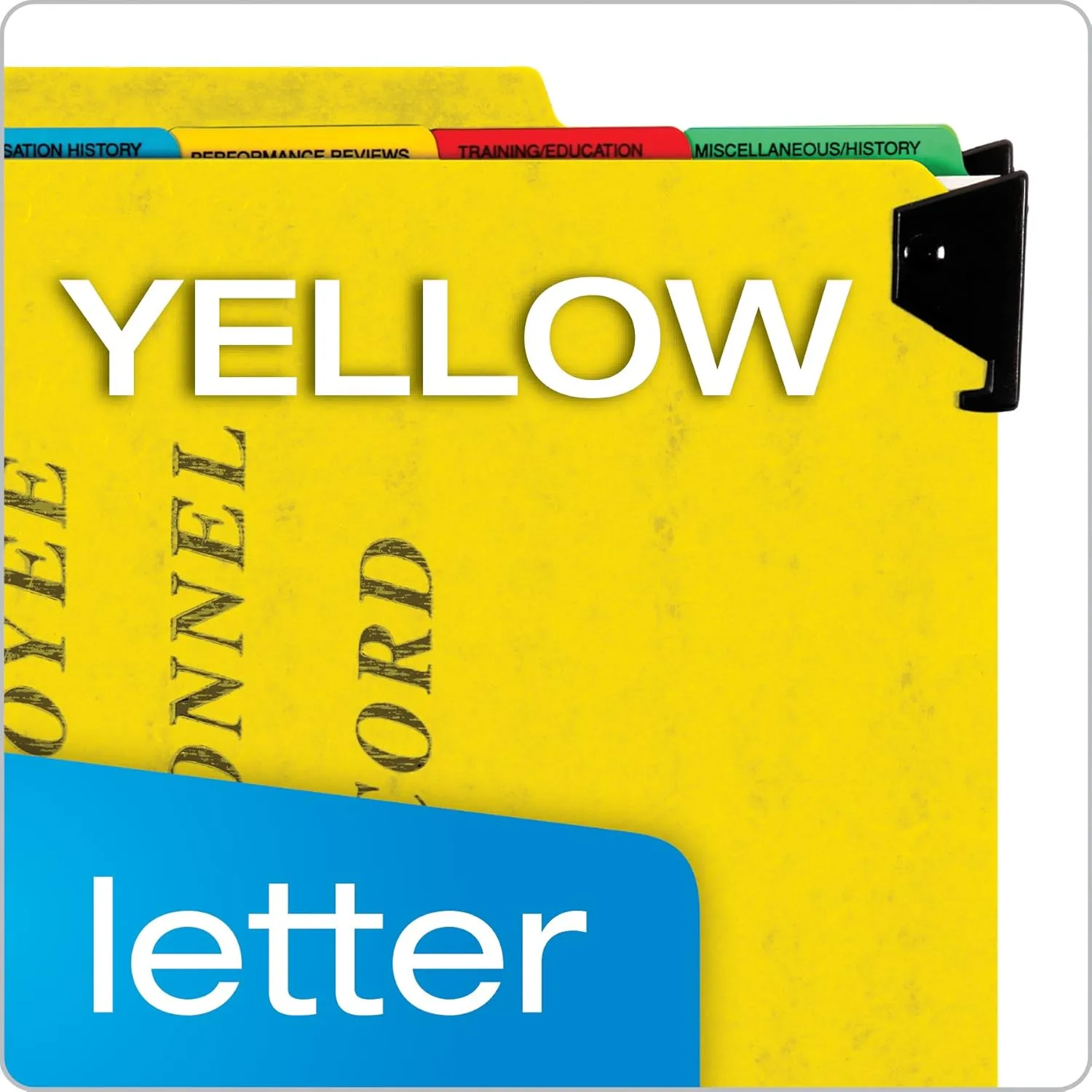 Pendaflex Hanging Employee/Personnel Folders, Letter, 2" Expansion