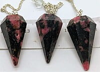 Rhodonite Pendulum Rhodonite Pendulum
