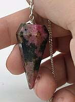 Rhodonite Pendulum Rhodonite Pendulum