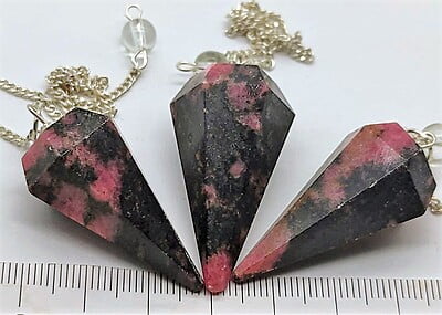 Rhodonite Pendulum