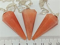 Orange Aventurine Pendulum