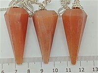Orange Aventurine Pendulum
