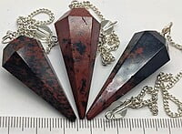 Mahogany Obsidian Pendulum Mahogany Obsidian Pendulum