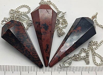 Mahogany Obsidian Pendulum