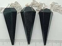 Obsidian pendulum Obsidian pendulum