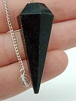 Obsidian pendulum Obsidian pendulum