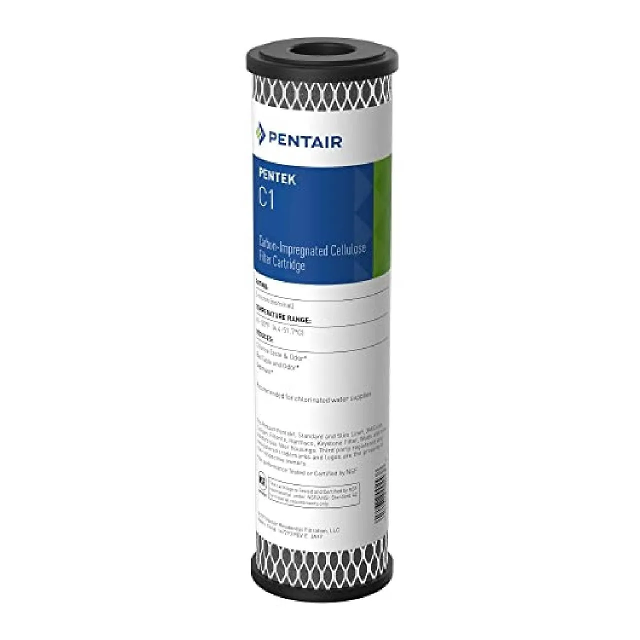 PENTEK C Series Carbon Water Filter Cartridge, 5 Micron
