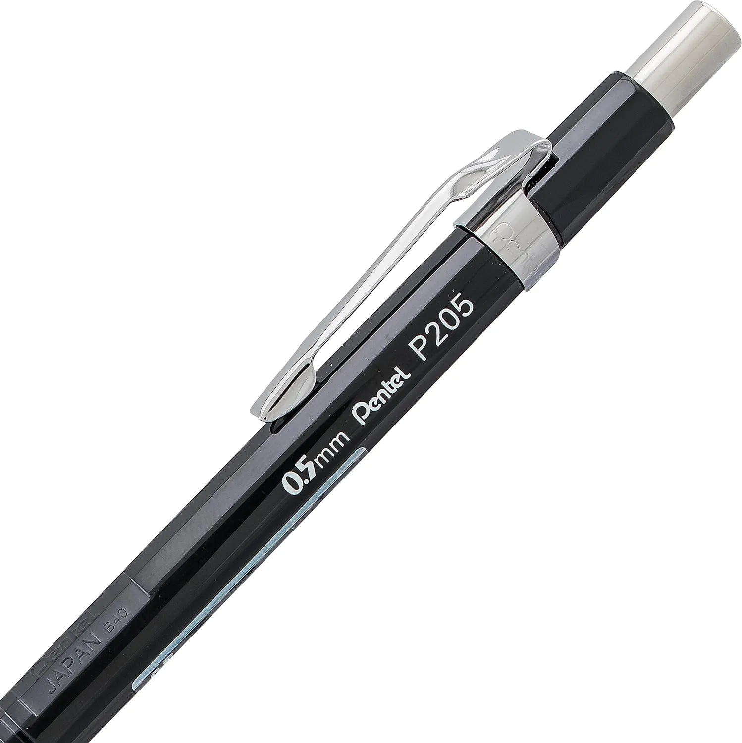 Pentel® Automatic Sharp™ Mechanical Pencils, 0.5 mm, Black, Pack Of 2