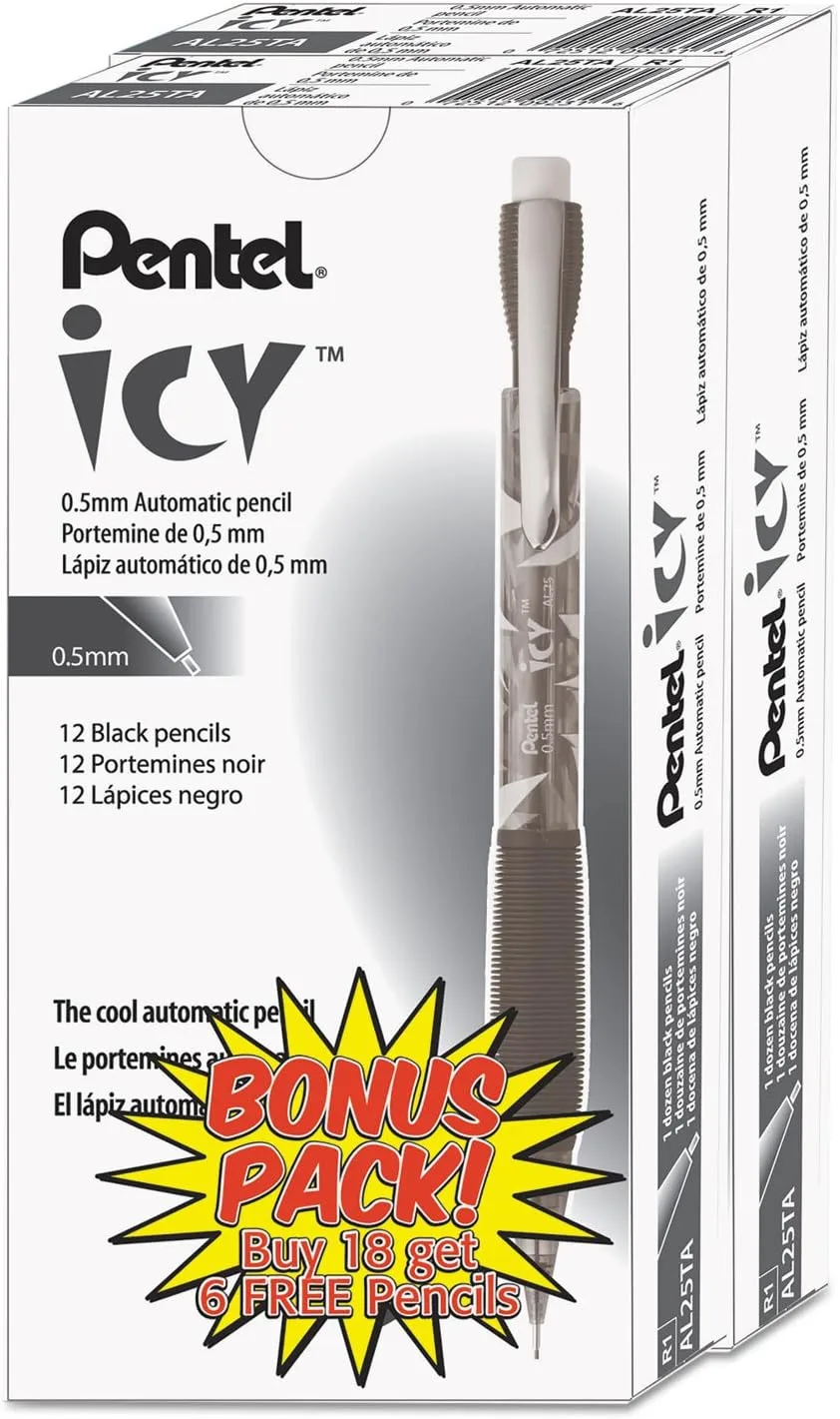 Pentel ICY Refillable Mechanical Pencils