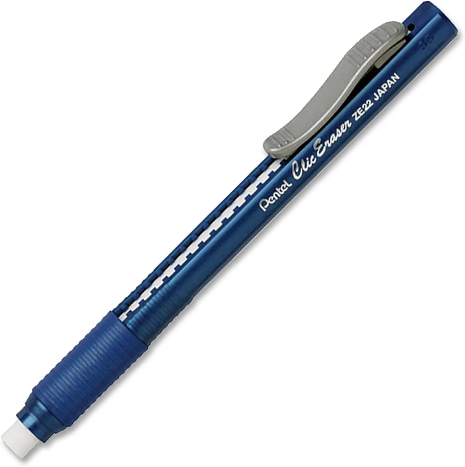 Pentel Clic Eraser, Blue Barrel