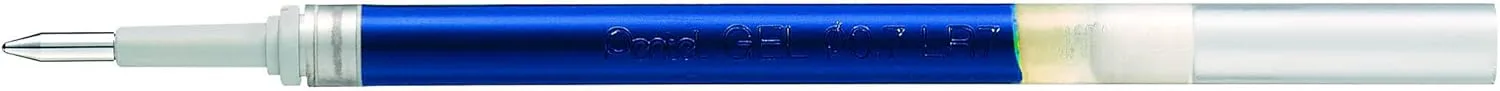 Pentel EnerGel Liquid Gel Pen Refill, 0.7 mm, Blue Ink, Metal Tip - 12/Box (LR7-C)