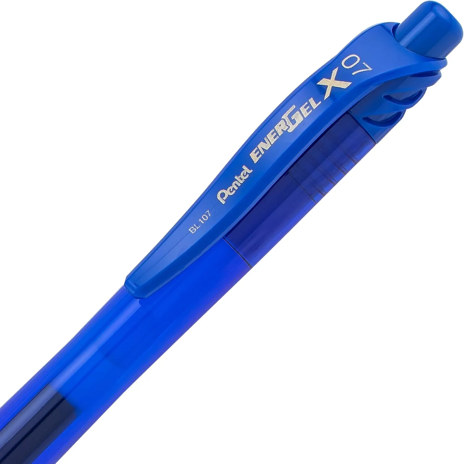 Pentel EnerGel-X BL107 Retractable Gel Pens, 0.7mm, 12 Count