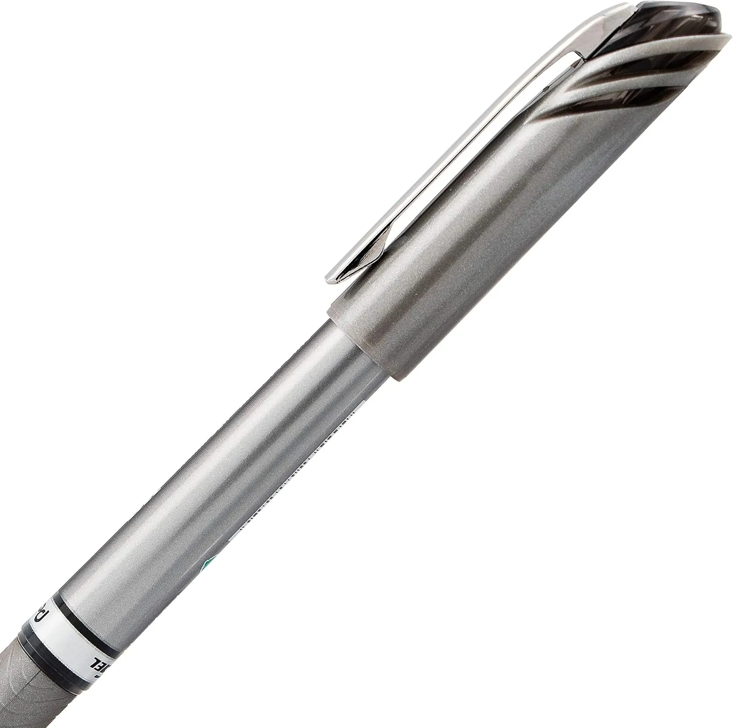 Pentel BL27A EnerGel NV Liquid Gel Pen, .7mm, Gray Barrel, Black Ink, Dozen (BL27-A)