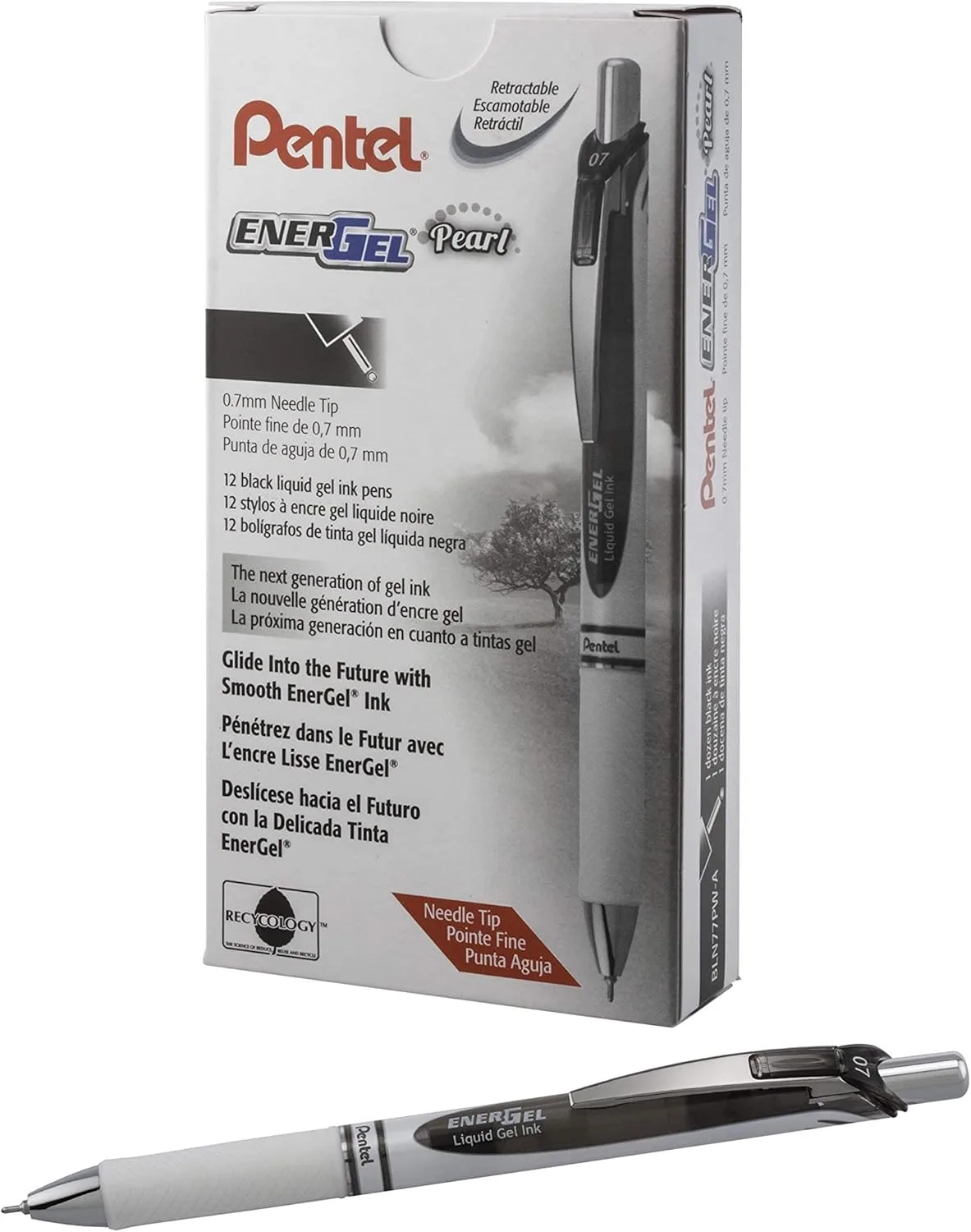 Pentel EnerGel Pearl Retractable Gel Pen
