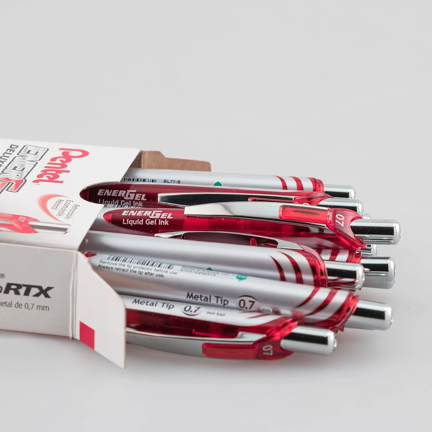 Pentel EnerGel RTX Retractable Liquid Gel Pens