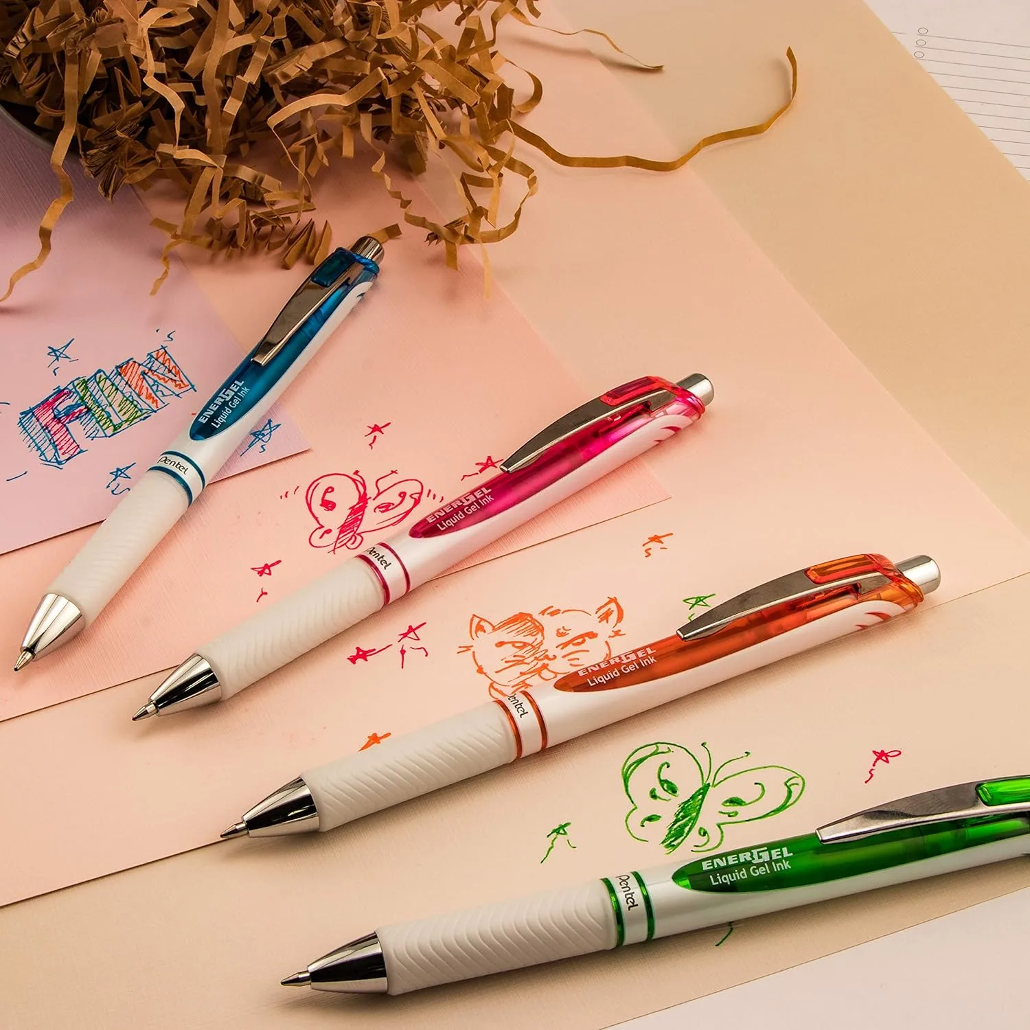Pentel EnerGel Pearl Retractable Gel Pen