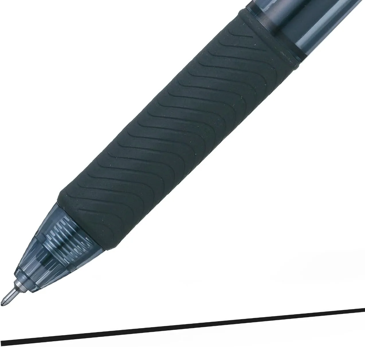 Pentel BLN105A EnerGel-X Retractable Roller Gel Pen, .5mm, Black Barrel/Ink, Dozen 12 Count (Pack of 1)