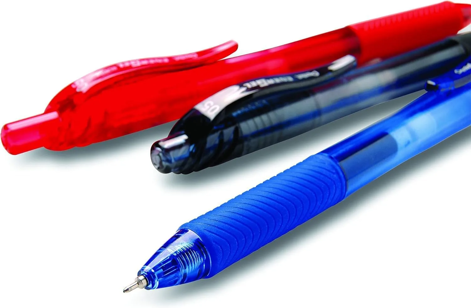 Pentel BLN105A EnerGel-X Retractable Roller Gel Pen, .5mm, Black Barrel/Ink, Dozen 12 Count (Pack of 1)