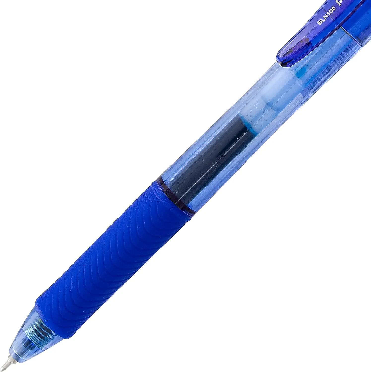 Pentel BLN105C EnerGel-X Retractable Roller Gel Pen, .5mm, Blue, Dozen
