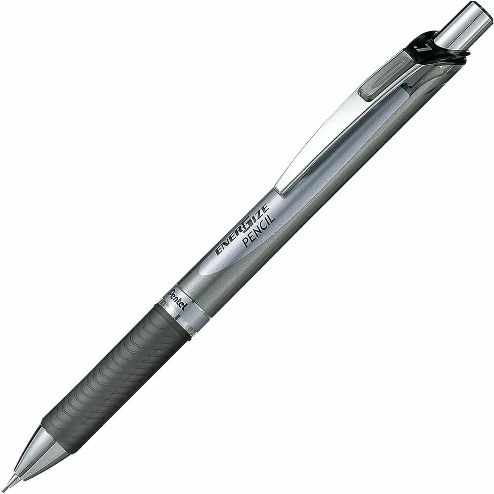 Pentel EnerGize Mechanical Pencil (0.7mm) Black Accents, Box of 12 (PL77A)