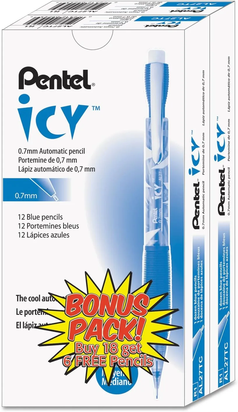Pentel ICY Refillable Mechanical Pencils