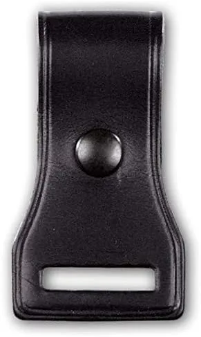 Leather Mic Holder with Black snap
