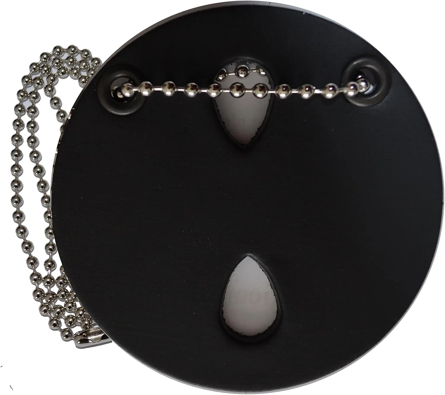 Neck Badge Holder with 30" Chain (Round, One Size)