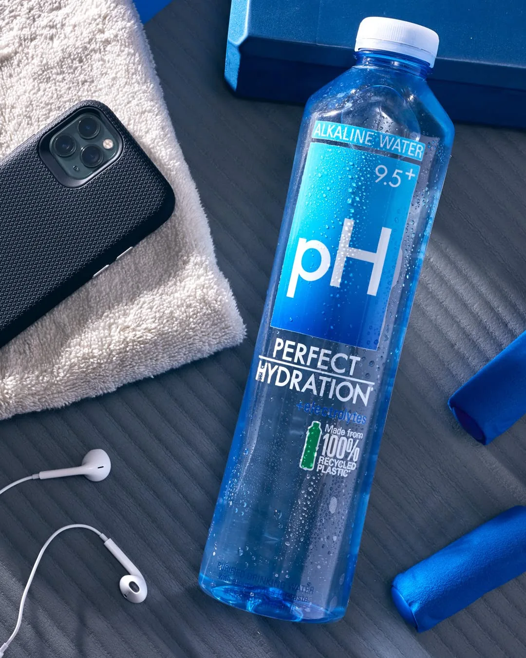 Perfect Hydration 9.5+ pH Alkaline Drinking Water, Purified & Electrolyte Enhanced
