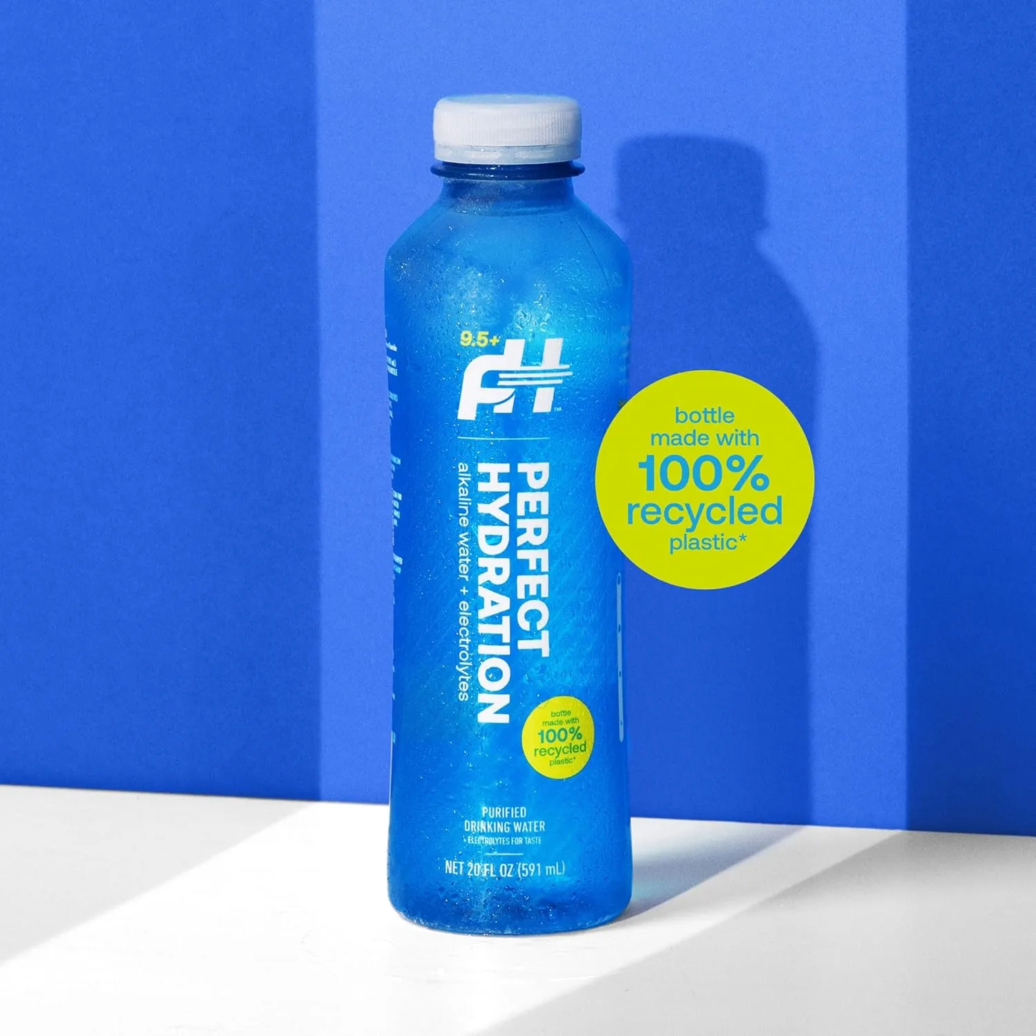 Perfect Hydration 9.5+ pH Alkaline Drinking Water, Purified & Electrolyte Enhanced