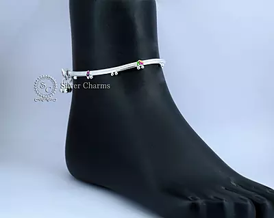 Silver Leg Chain