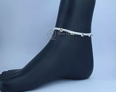 Silver Leg Chain