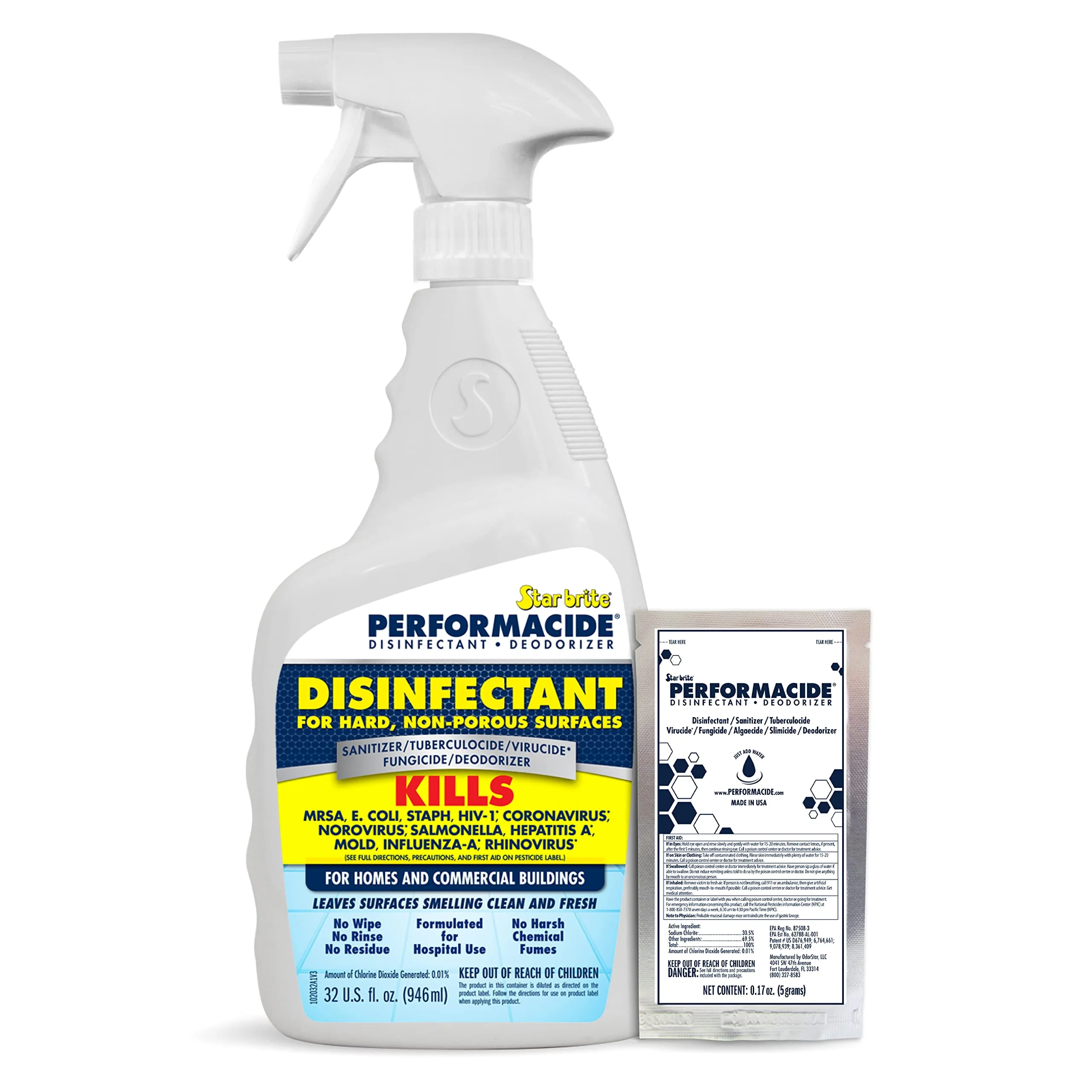 STAR BRITE PERFORMACIDE Hard Surface Disinfectant