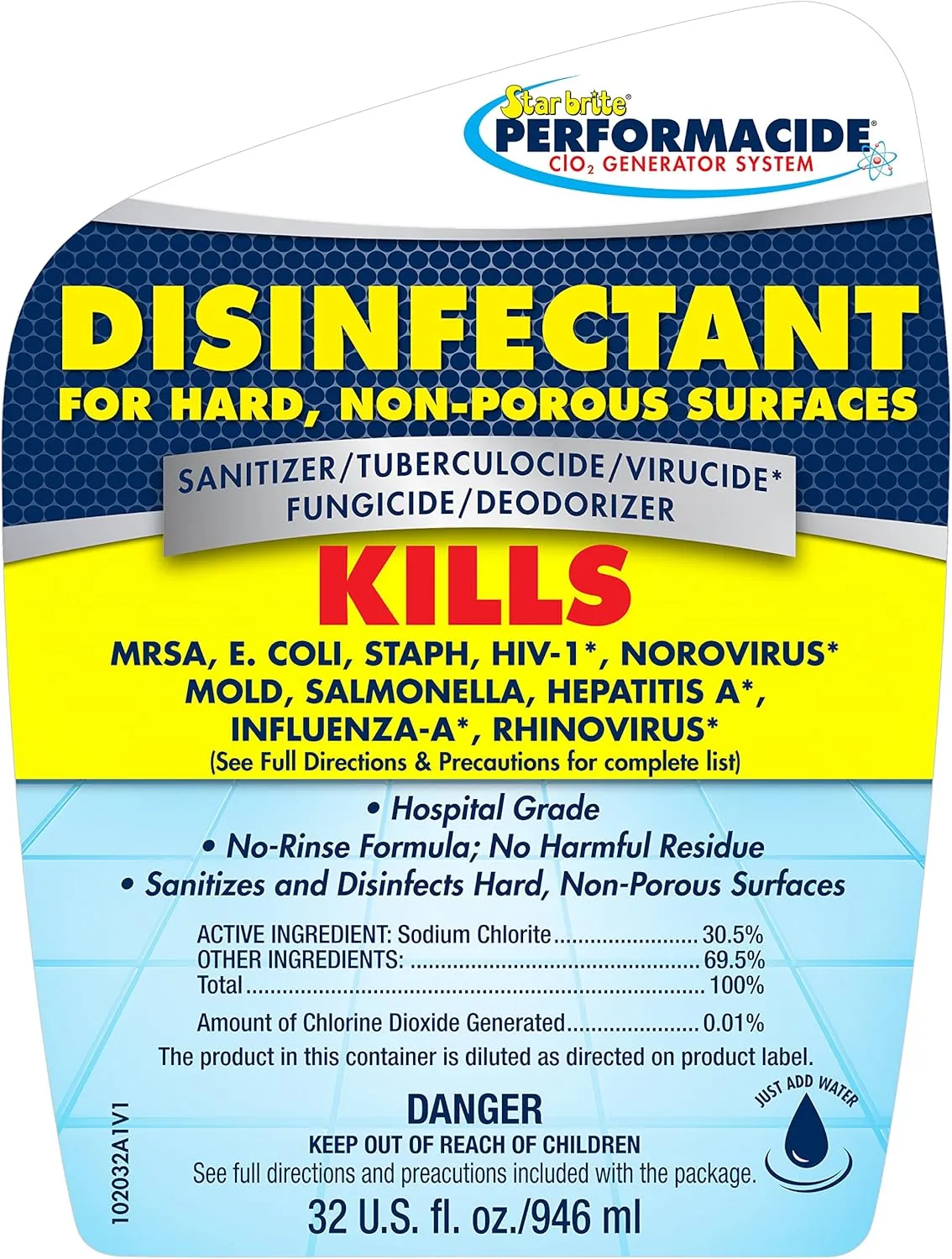 STAR BRITE PERFORMACIDE Hard Surface Disinfectant