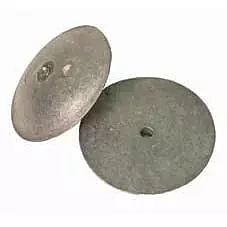 Aluminium Anode 72mm Disc for Trim Tabs & Rudders (pair)