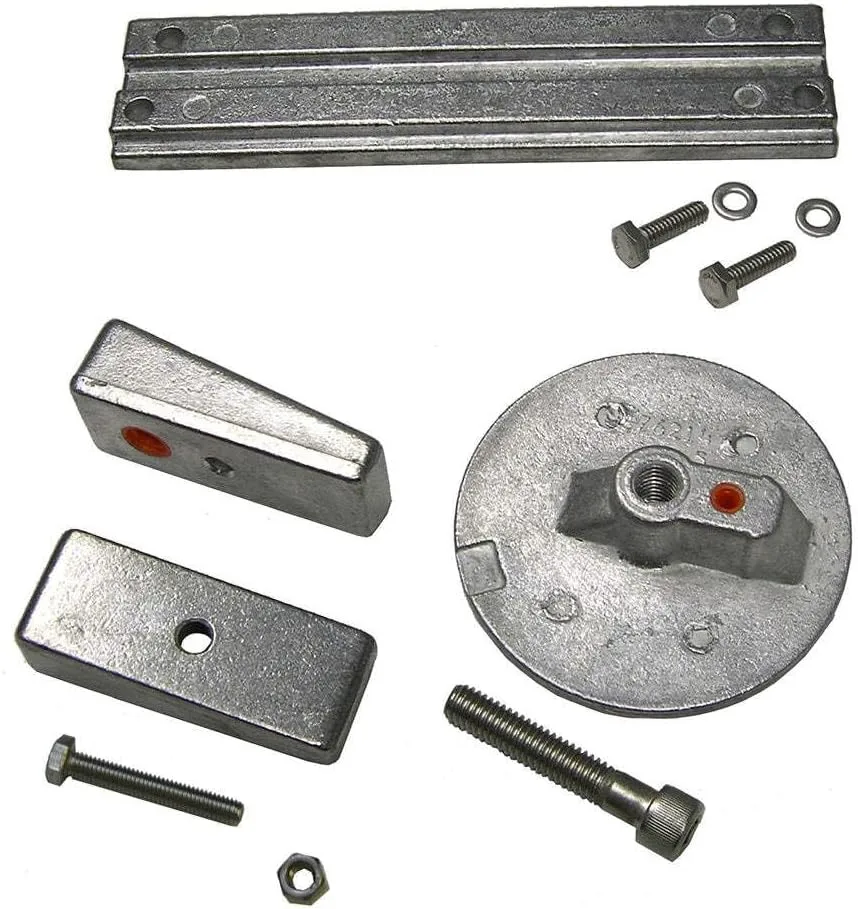 Performance Metals Mercury Verado 4 & Optimax Complete Anode Kit - Aluminum