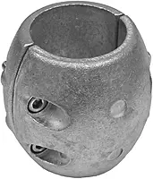 Performance Metals 1-1/2" Streamlined Shaft Anode - Aluminum