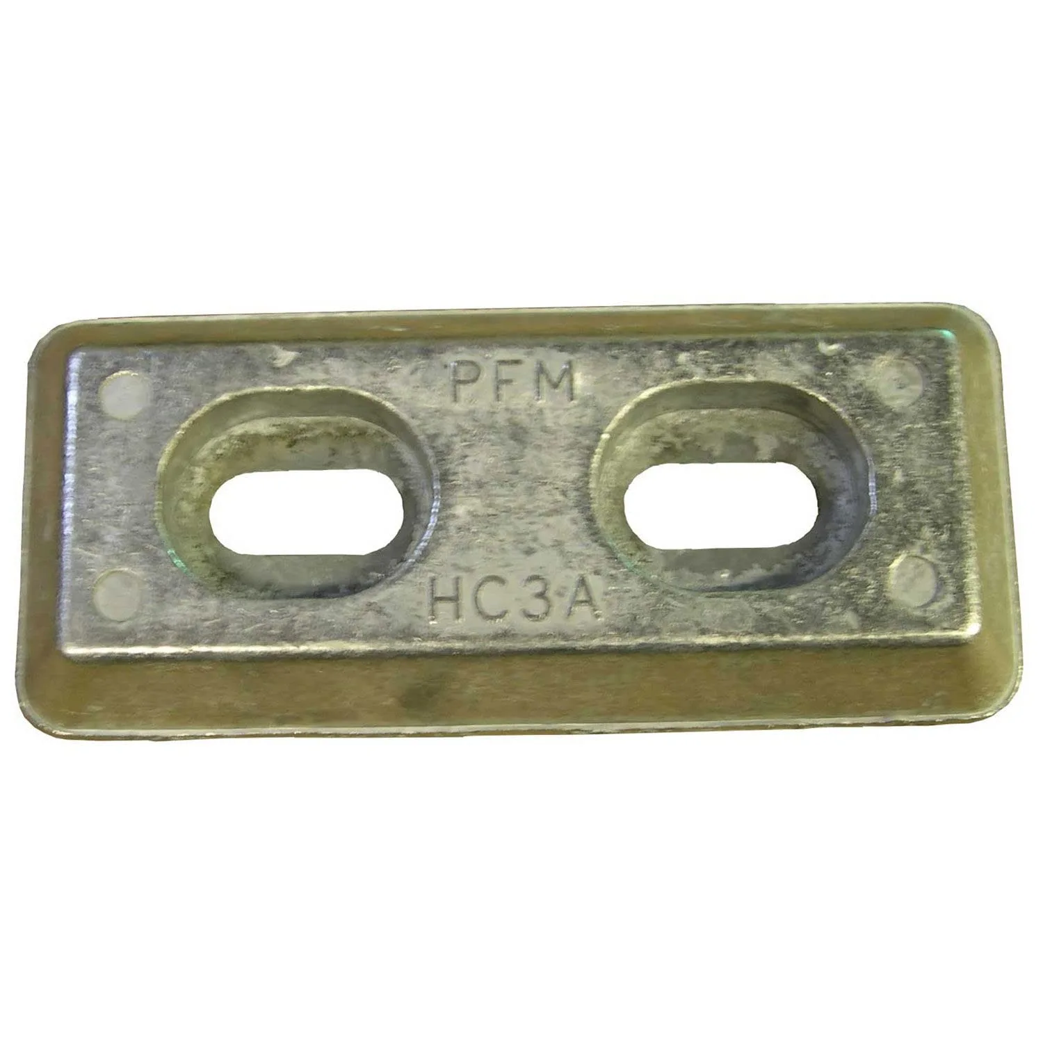 Performance Metals HC3A, Hull Plate Aluminum 0.9 Lbs, 6-1/4 x 2-3/4 x 3/4