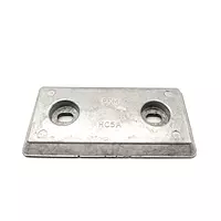 HC5A, Hull Plate Aluminum 1.9 Lbs, 7-8/9 x 3-8/9 x 3/4