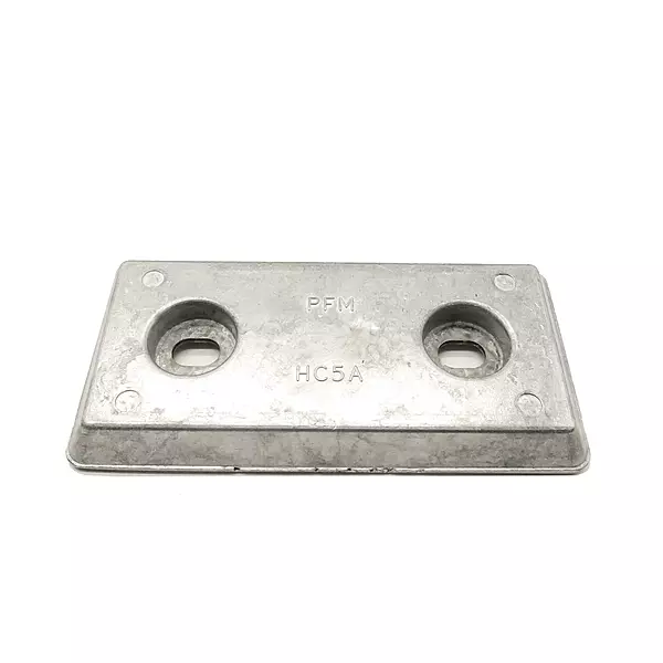HC5A, Hull Plate Aluminum 1.9 Lbs, 7-8/9 x 3-8/9 x 3/4