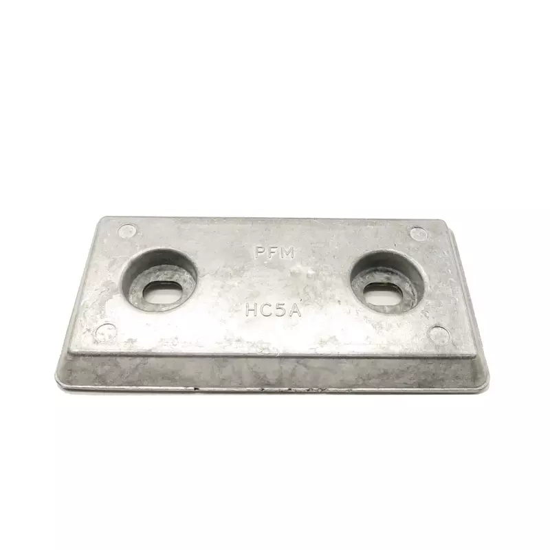 HC5A, Hull Plate Aluminum 1.9 Lbs, 7-8/9 x 3-8/9 x 3/4