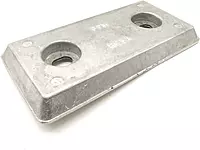 HC5A, Hull Plate Aluminum 1.9 Lbs, 7-8/9 x 3-8/9 x 3/4